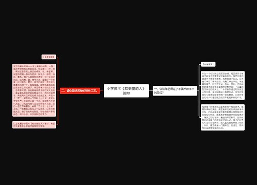 小学美术《故事里的人》答辩