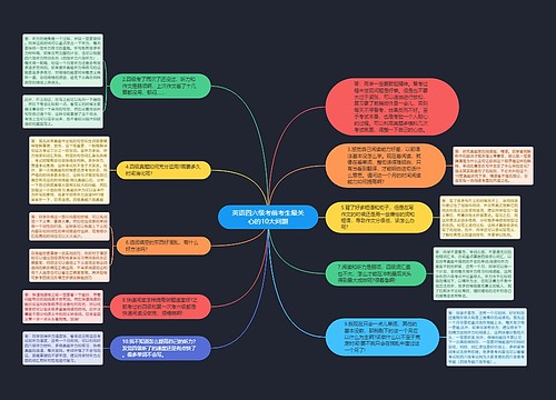 英语四六级考前考生最关心的10大问题