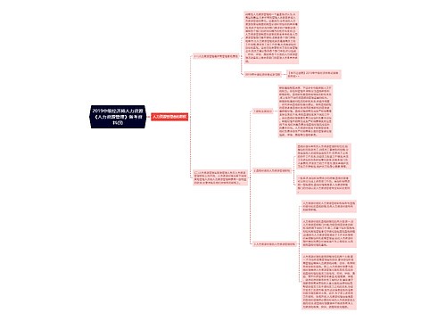2019中级经济师人力资源《人力资源管理》备考资料(9)