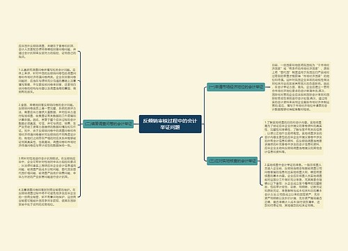 反倾销审核过程中的会计举证问题