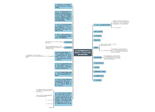 幼儿教师招聘考试碎片化知识46:3—6岁幼儿心理发展年龄阶段特征