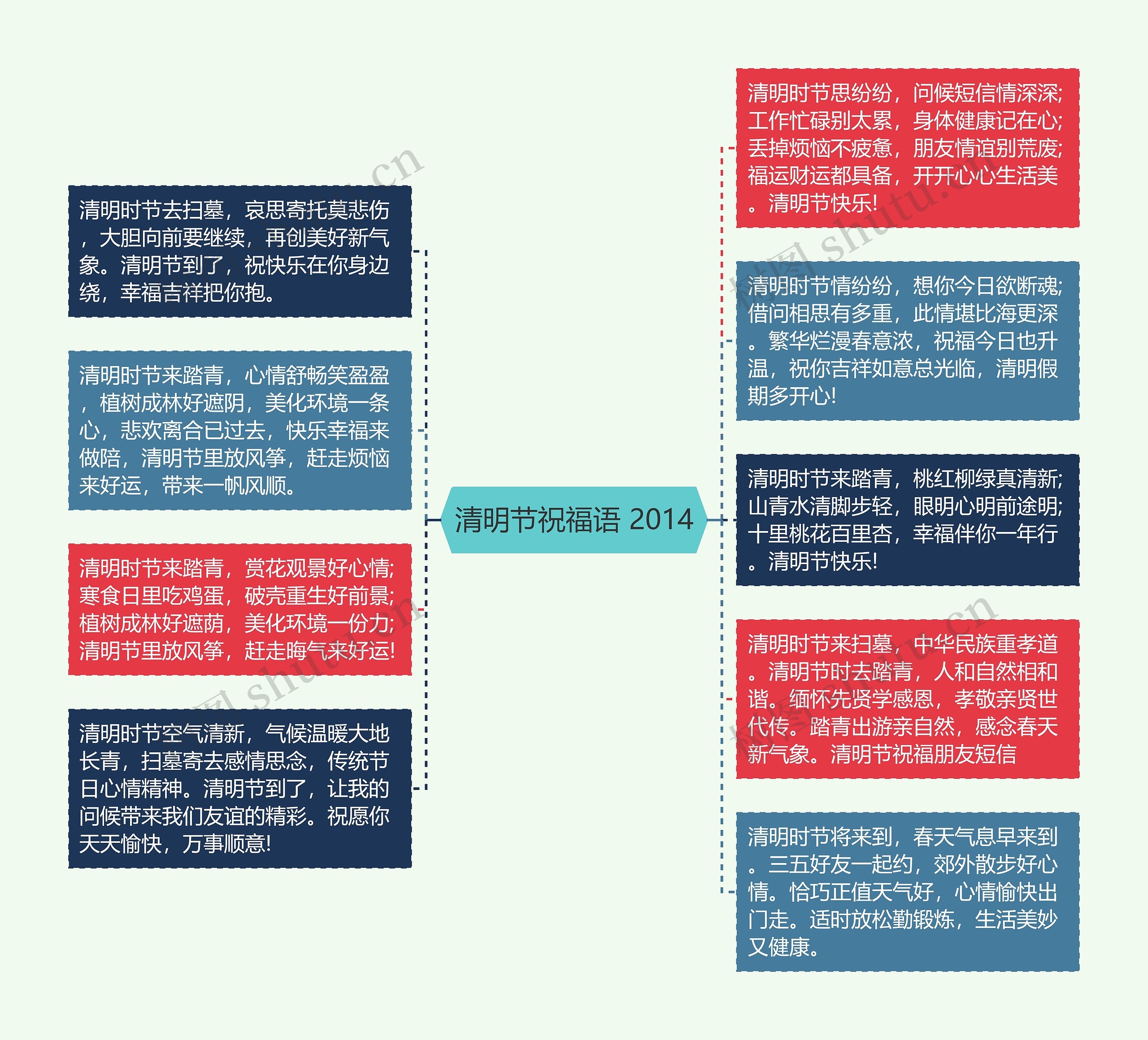清明节祝福语 2014