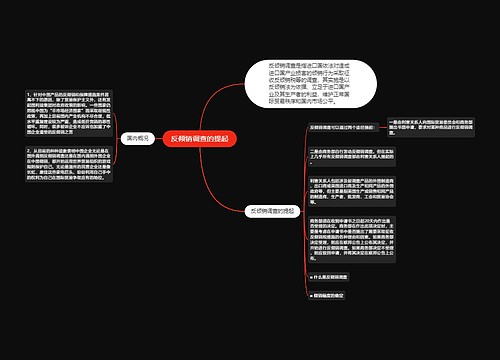 反倾销调查的提起