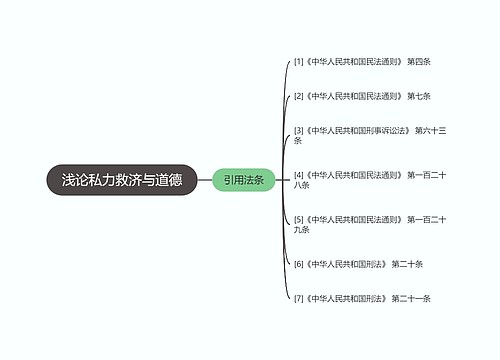 浅论私力救济与道德