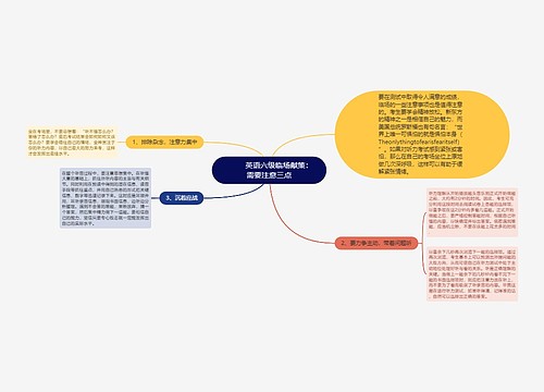         	英语六级临场献策：需要注意三点