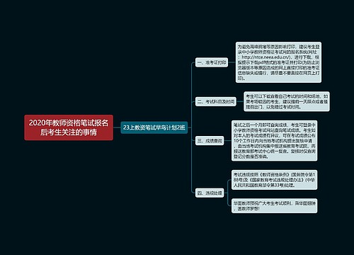 2020年教师资格笔试报名后考生关注的事情