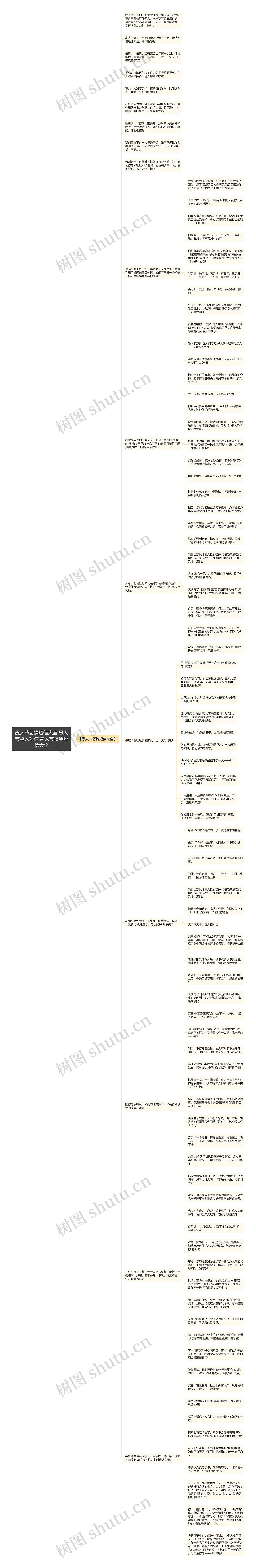 愚人节恶搞短信大全|愚人节整人短信|愚人节搞笑短信大全