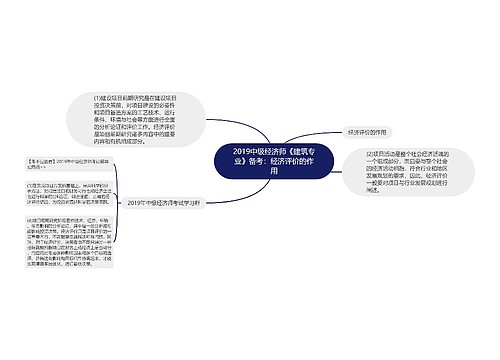 2019中级经济师《建筑专业》备考：经济评价的作用