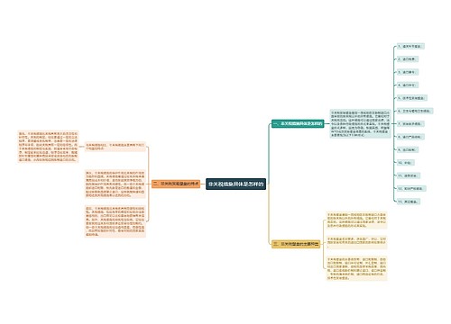 非关税措施具体是怎样的