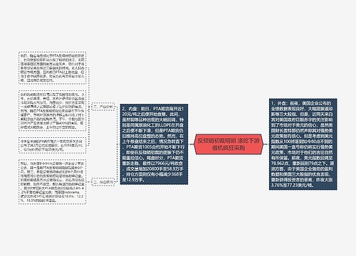 反倾销初裁明朗 涤纶下游借机疯狂采购