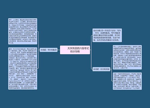         	大学英语四六级考试抢分攻略