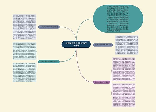 反倾销诉讼中会计支持存在问题