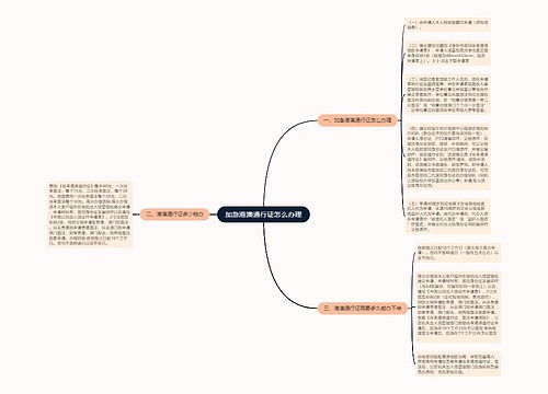 加急港澳通行证怎么办理