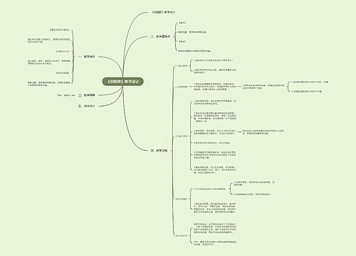 《划船歌》教学设计思维导图