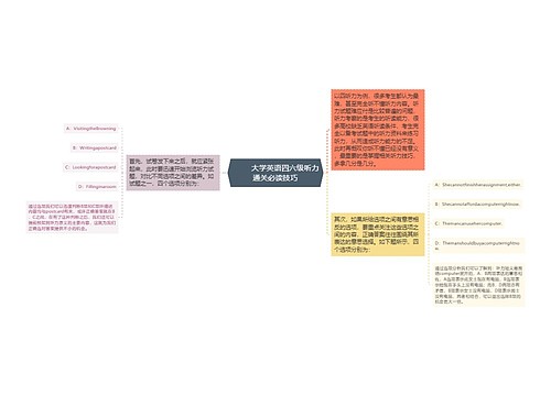         	大学英语四六级听力通关必读技巧