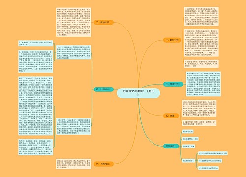 初中语文说课稿：《老王》