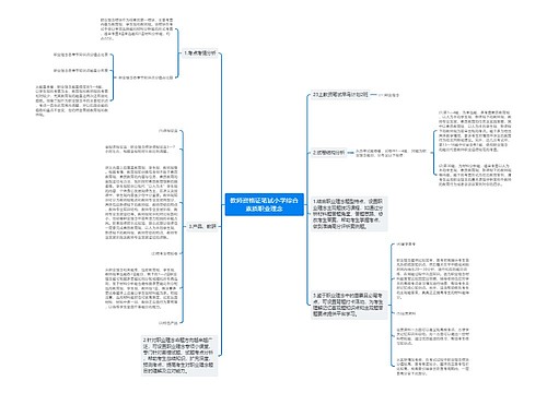 教师资格证笔试小学综合素质职业理念