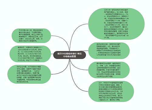 能否守住最低收储价 棉花市场疑虑重重