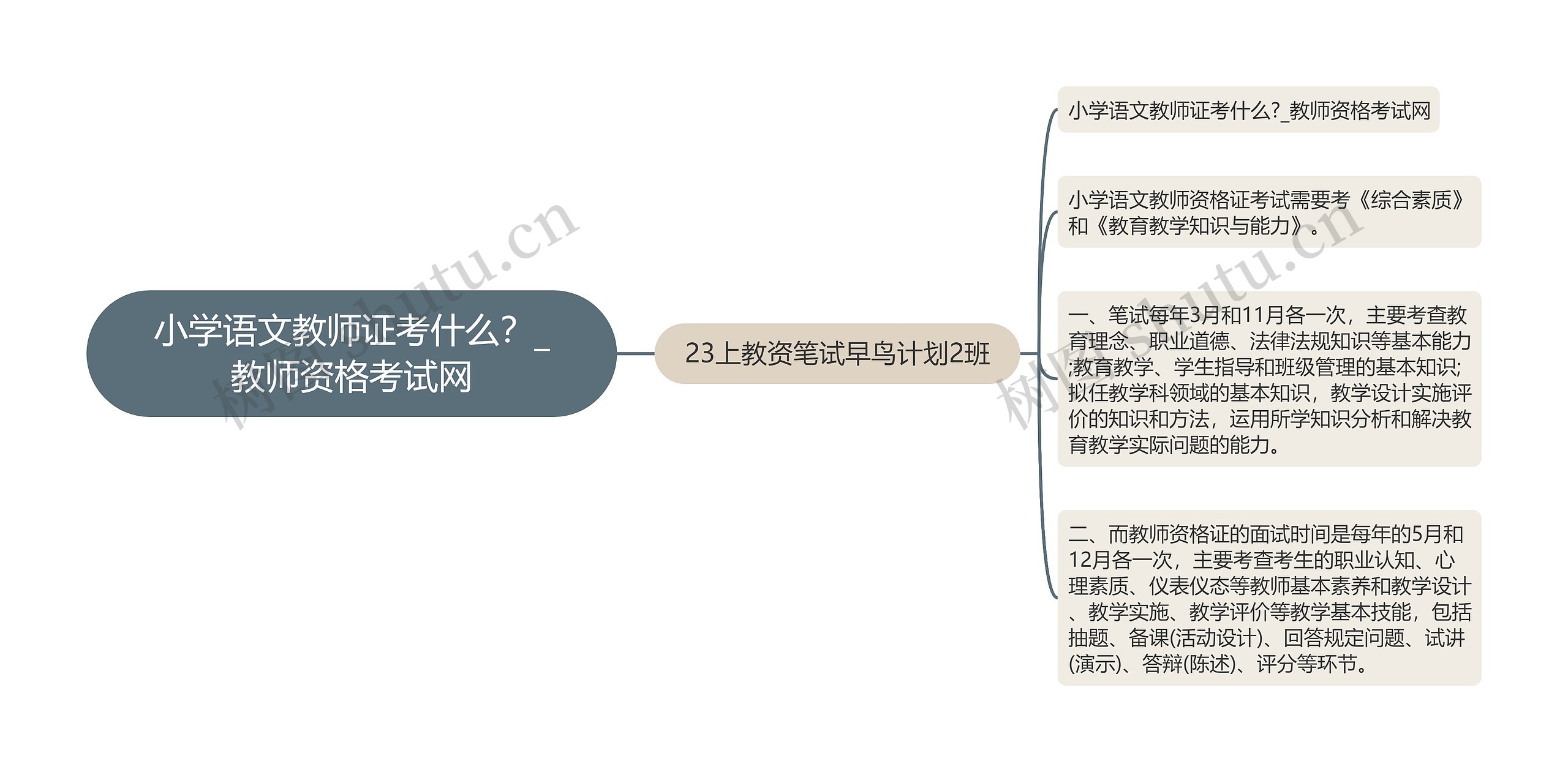 小学语文教师证考什么？_教师资格考试网