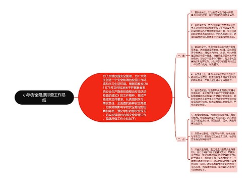 小学安全隐患排查工作总结