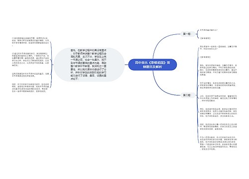 高中音乐《歌唱祖国》答辩题目及解析