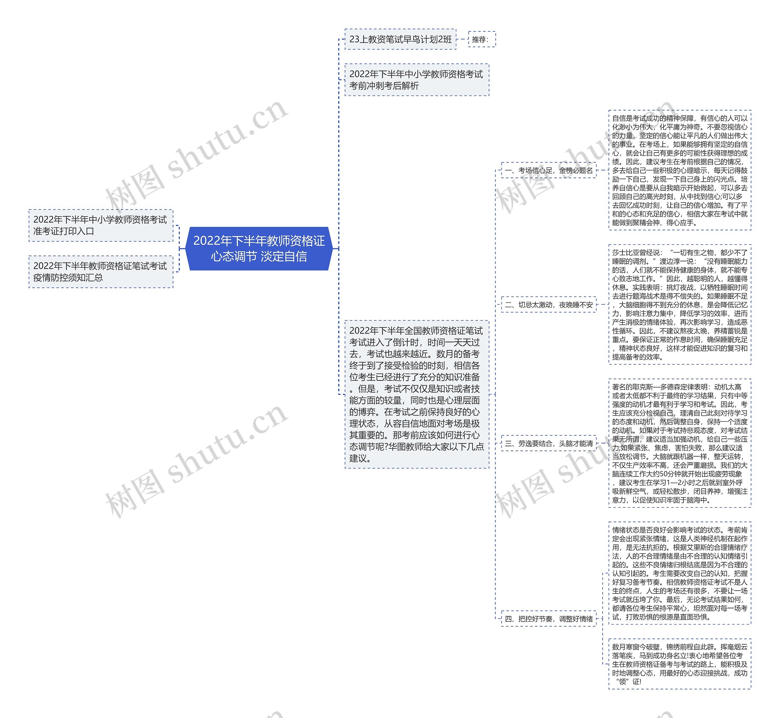 2022年下半年教师资格证心态调节 淡定自信 2022年下半年教师资格证心态调节 淡定自信