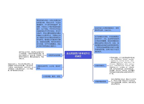 走出英语四六级考试作文的误区