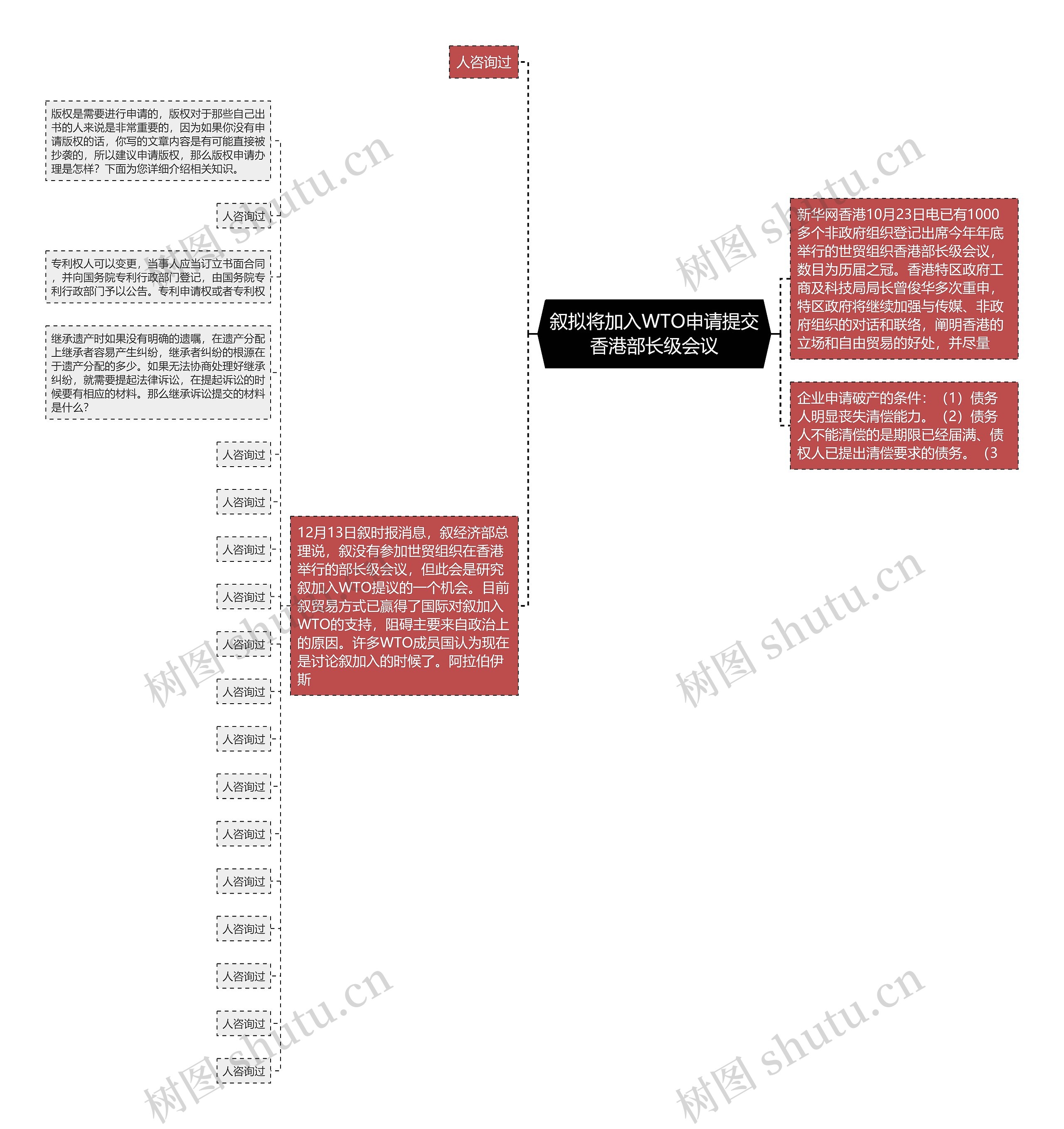 叙拟将加入WTO申请提交香港部长级会议