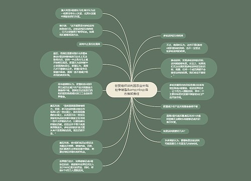 世贸组织谈判因农业补贴纷争破裂&amp;nbsp;各方推卸责任