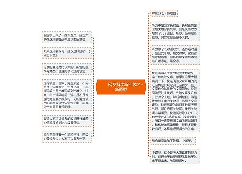         	网友解读新四级之－新题型