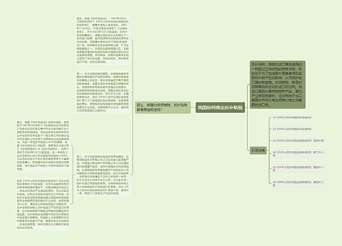 我国如何规定反补贴税