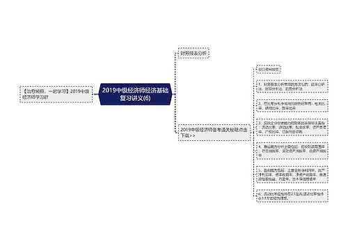 2019中级经济师经济基础复习讲义(6)