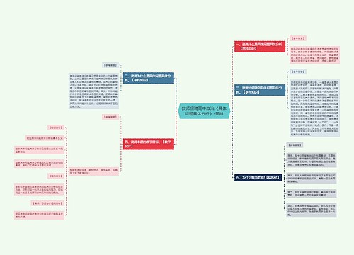 教师招聘高中政治《具体问题具体分析》-答辩