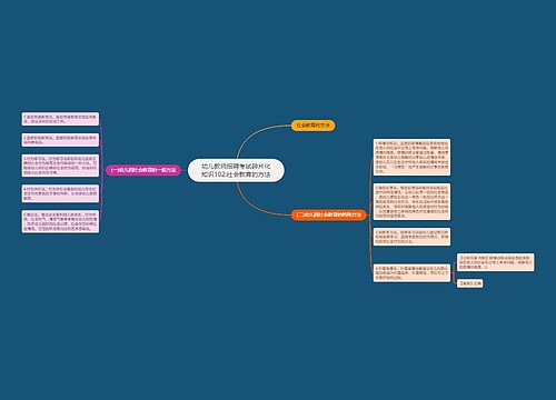 幼儿教师招聘考试碎片化知识102:社会教育的方法