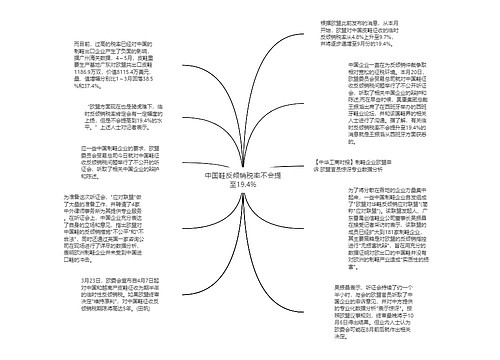 中国鞋反倾销税率不会提至19.4%