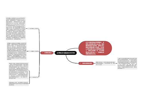 反倾销及我国政府的对策