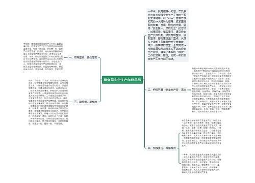 粮食局安全生产年终总结