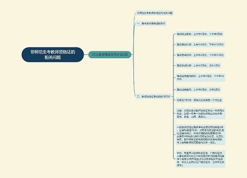 非师范生考教师资格证的相关问题