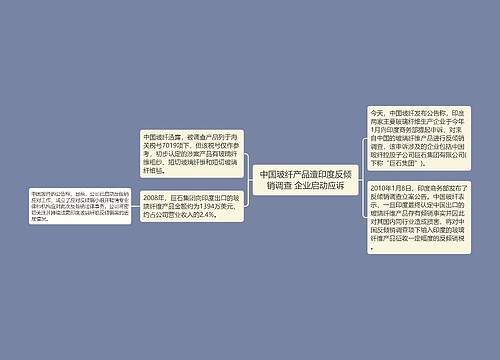 中国玻纤产品遭印度反倾销调查 企业启动应诉