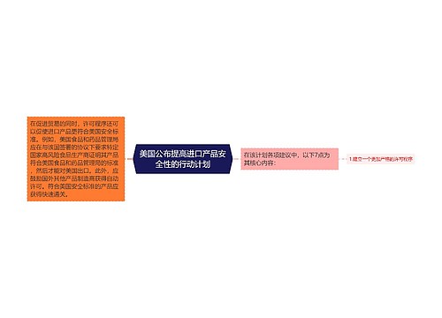 美国公布提高进口产品安全性的行动计划