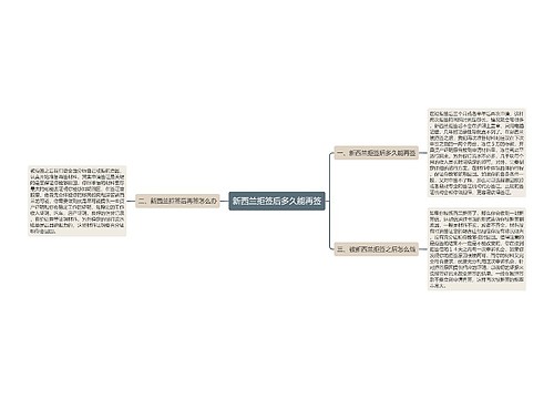 新西兰拒签后多久能再签