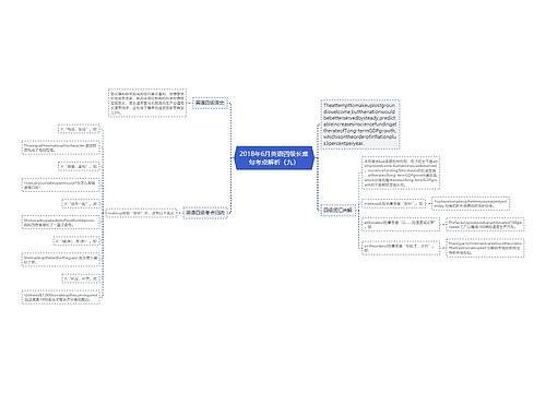 2018年6月英语四级长难句考点解析（九）