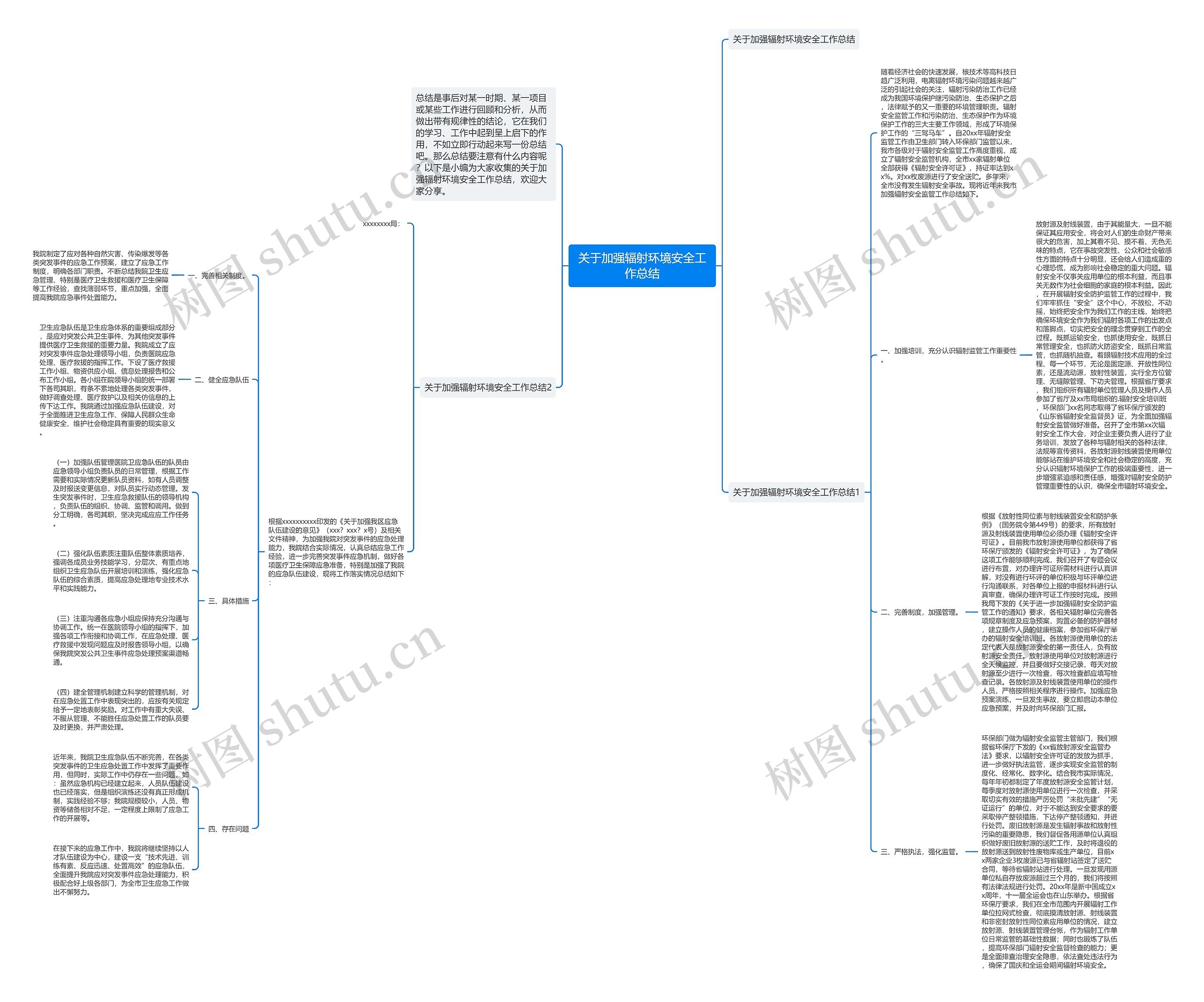 关于加强辐射环境安全工作总结 关于加强辐射环境安全工作总结