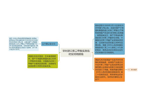 华对进口苯二甲酸实施临时反倾销措施