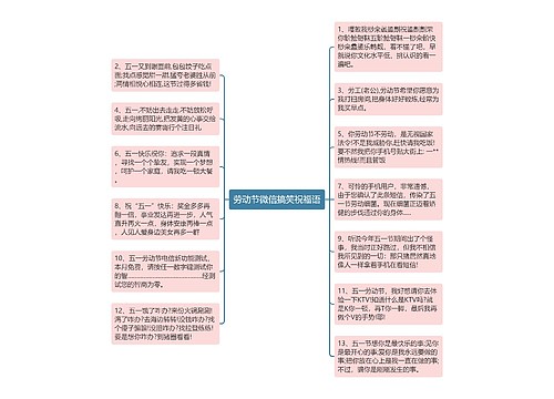 劳动节微信搞笑祝福语