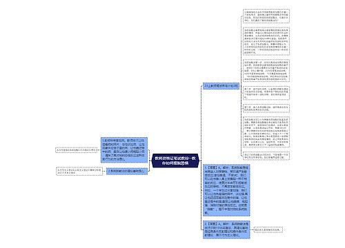 教师资格证笔试教综--教你如何摆脱恐惧