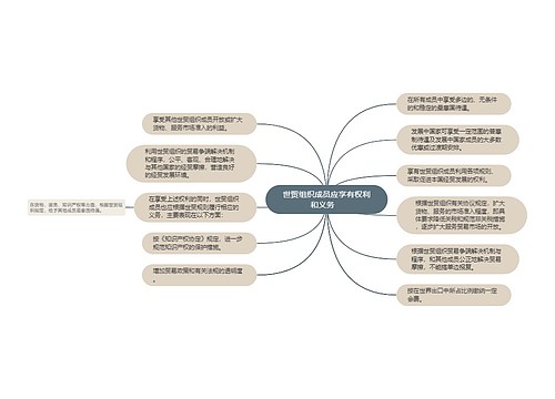 世贸组织成员应享有权利和义务　