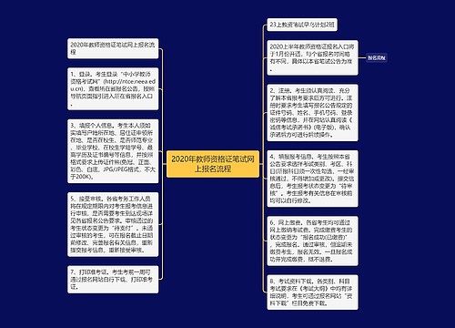 2020年教师资格证笔试网上报名流程