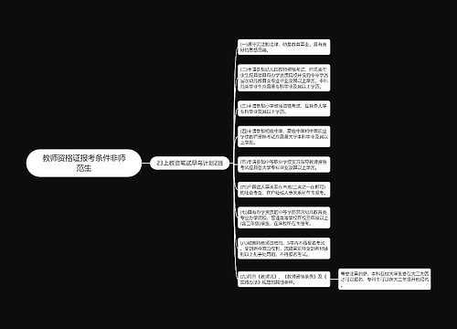 教师资格证报考条件非师范生