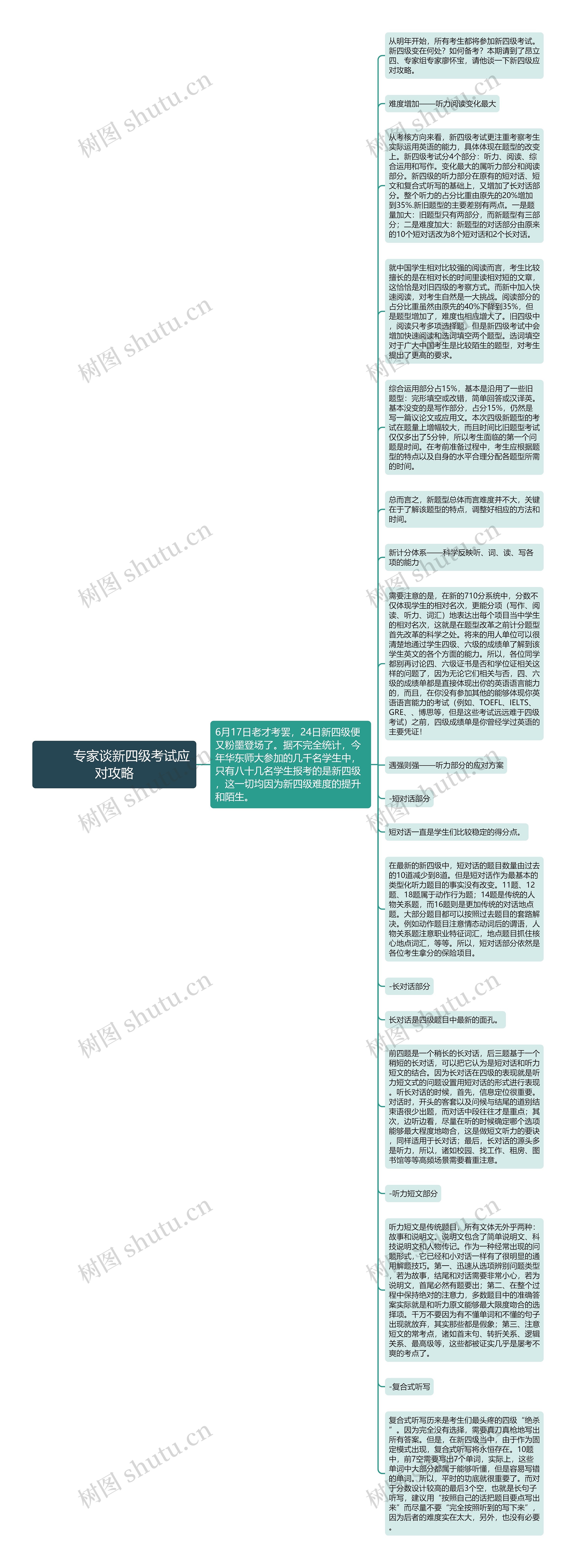         	专家谈新四级考试应对攻略